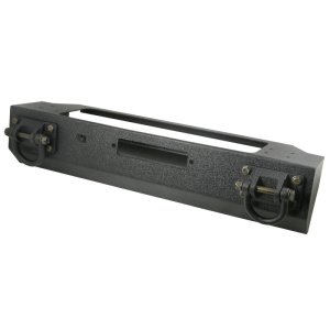 Jeep Wrangler Bumper - Front - Rugged Ridge - XHD Winch Mount - Textured Black - `87-`06